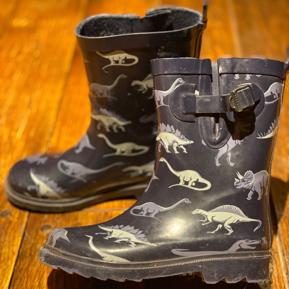 Capelli dinosaur rain boots